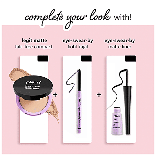 Plum Matte In Heaven Liquid Lipstick - Non-Drying, Smudge-Proof, 100% Vegan & Cruelty-Free, 4.5 ml Caramello-129 