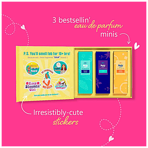 Plum Body Lovin' Mini Eau De Parfum Trio Gift Set - Beachy, Floral & Citrus, 15 ml