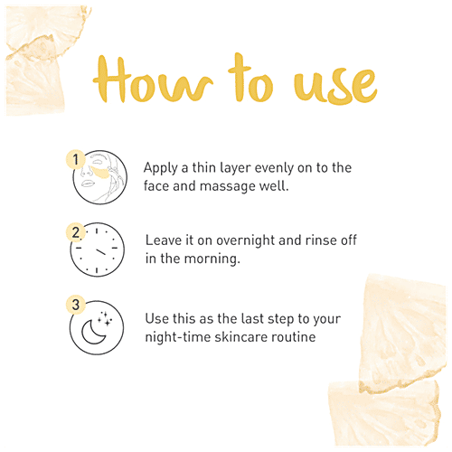 Dot & Key Glow - C Sleep Mask - Vitamin C, Overnight Radiance Recovery, Rehydrate, Plump Skin, 60 ml  