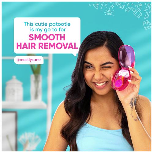 Buy Gillette Venus Snap Hair Remover/Body Razor - Glides Smoothly,  Exfoliates The Skin Online at Best Price of Rs  - bigbasket