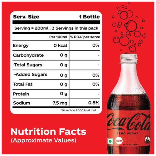 Buy Coca Cola Zero Sugar 300 ml Online at Best Prices in India - JioMart.