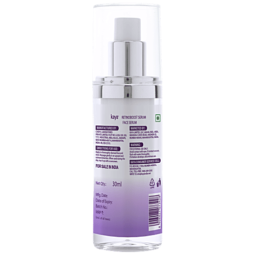 Kaya Retinoboost Face Serum - Reduces Fine Lines, Wrinkles, 30 ml  