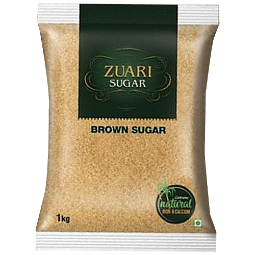 Zuari Natural Brown Sugar - Vegetarian, 1 kg  