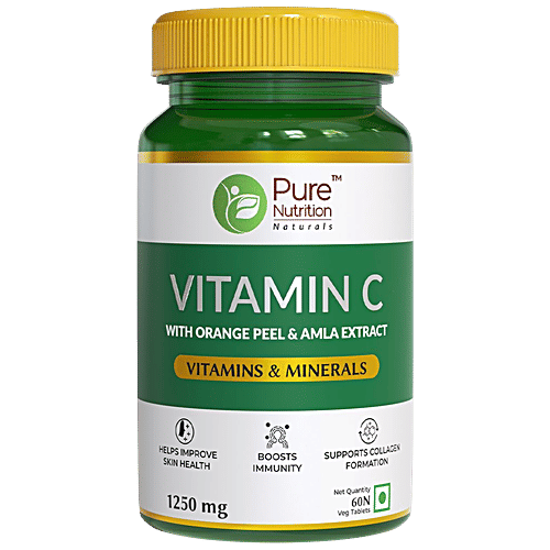 Buy Pure Nutrition Vitamin C Tablet Boosts Immunity & Provides