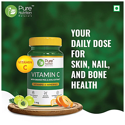 Buy Pure Nutrition Vitamin C Tablet Boosts Immunity & Provides