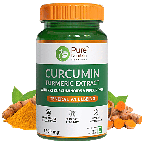 Buy Pure Nutrition Pure Nutrition Curcumin Turmeric extract Tablets