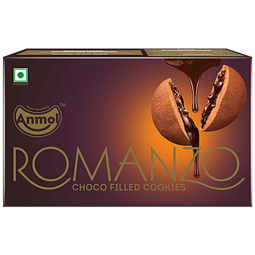 Anmol Romanzo Choco Filled Cookies - Crunchy, 12.5 g (Pack of 20) 