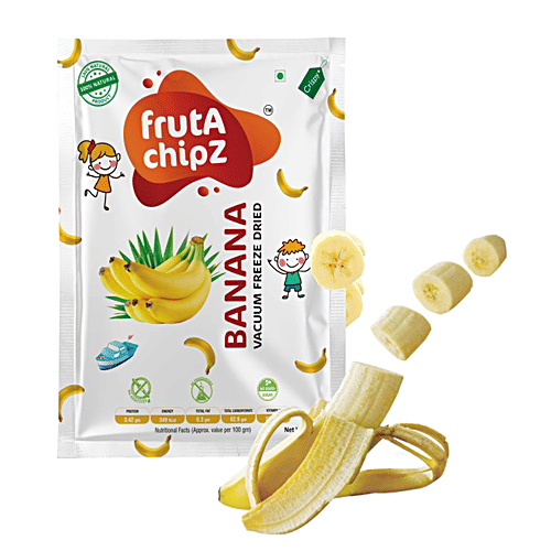 Buy FRUTA CHIPZ Banana Chips Freeze Dried, Rich In Nutrients Online