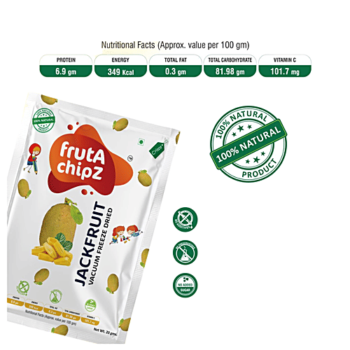 Buy FRUTA CHIPZ Jackfruit Chips Freeze Dried, Rich In Vitamin A