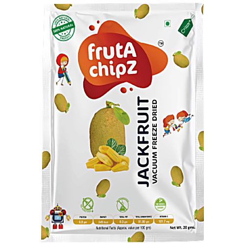 Buy FRUTA CHIPZ Jackfruit Chips Freeze Dried, Rich In Vitamin A