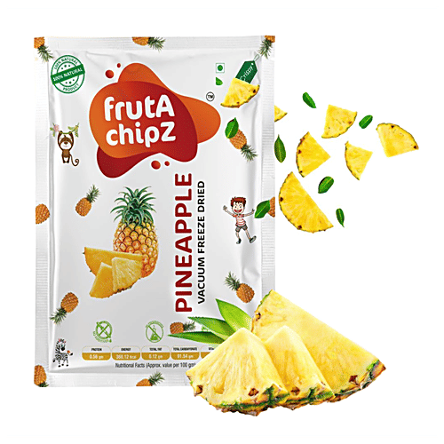 Buy FRUTA CHIPZ Pineapple Chips Freeze Dried, Rich In Anti