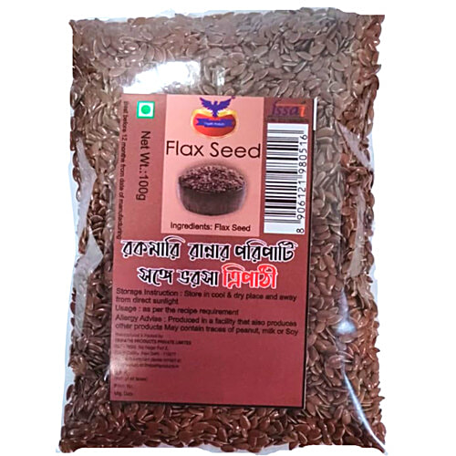 Buy Tripathi Products Flax Seeds Rich In Protein & Fibre, Improves