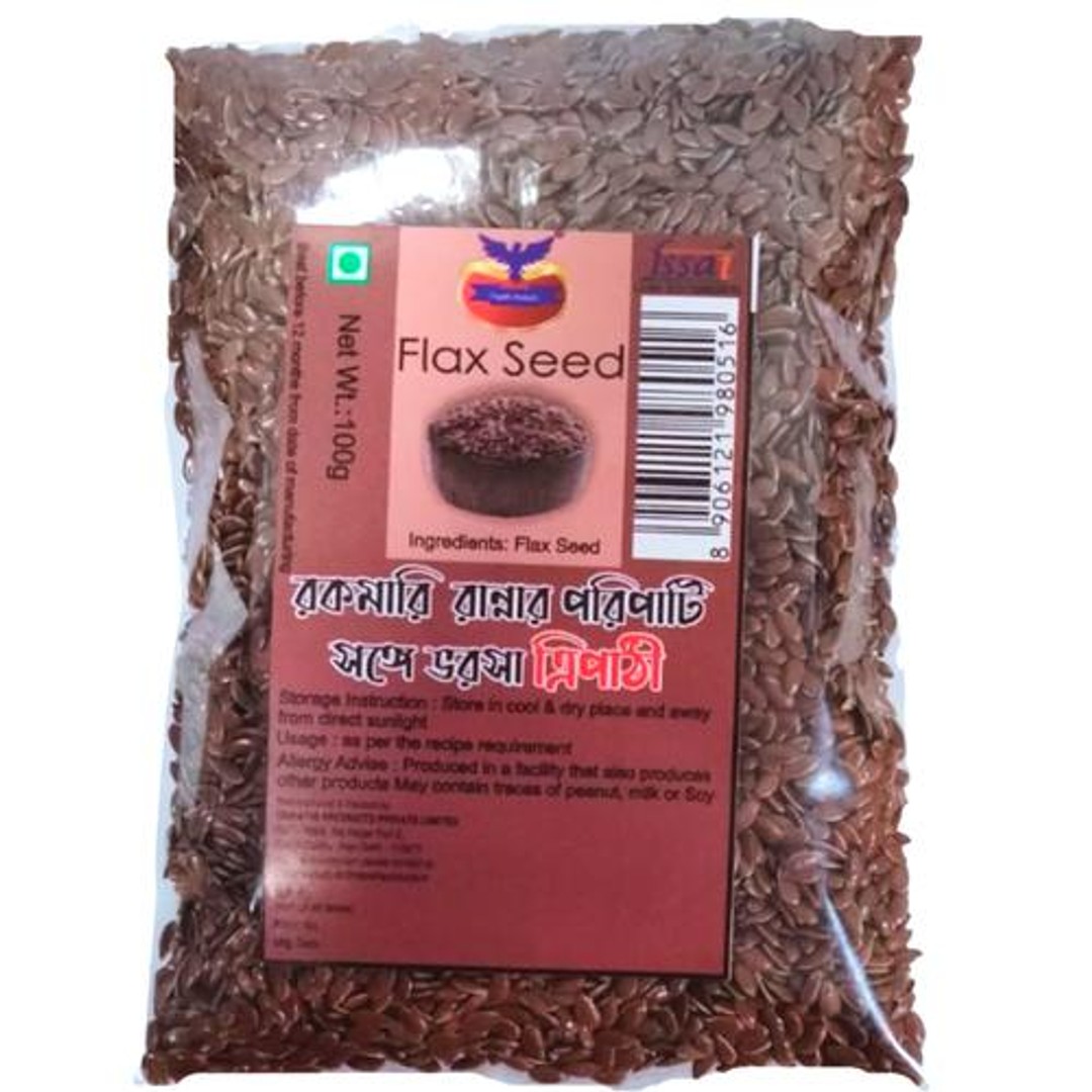 Buy Tripathi Products Flax Seeds Rich In Protein & Fibre, Improves