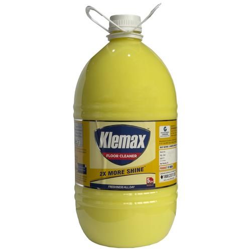 klemax Milky Floor Cleaner - Lemon, 2X More Shine, Kills 99.9% Germs, 5 L  