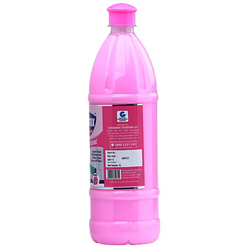 klemax Milky Floor Cleaner - Rose, 2X More Shine, Kills 99.9% Germs, 1 L  