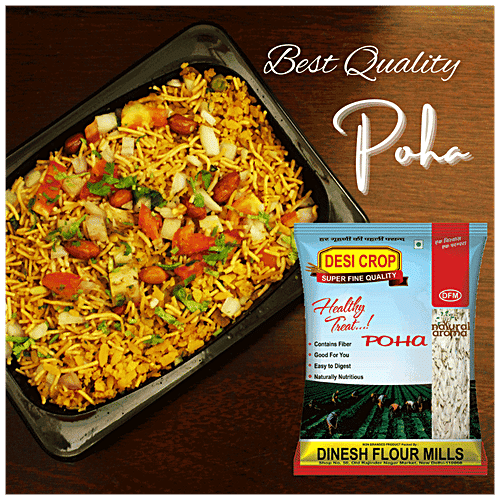 Buy DINESH FLOUR MILLS Poha /Avalakki/ Rice Flakes Contains Fibre