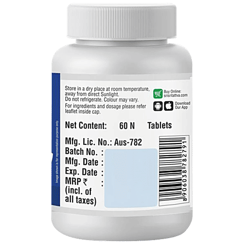 Sri Sri Tattva Immugen Tablets - 500 mg, Ayurvedic Medicine, Immuno Enhancer, 60 pcs