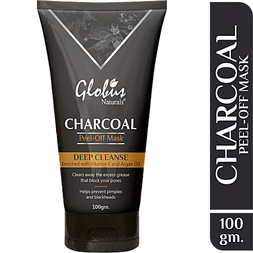 Buy Globus Naturals Charcoal Detoxifying Combo Kit Face Scrub & Peel