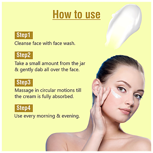 Buy Globus Naturals Vitamin C & Hyaluronic Acid Cream Lightens Dark