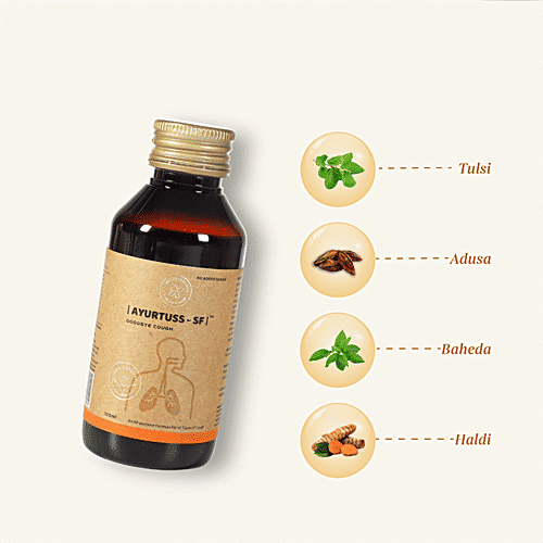 Buy Forestreasures Ayurtuss SF Syrup Helps Reduce All Types Of Cough
