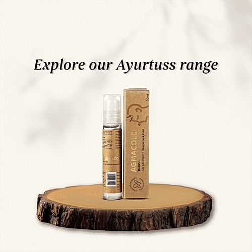 Forestreasures Agmacold Roll-On For Cold, Headache & Blocked Nose, 10 ml Bottle 