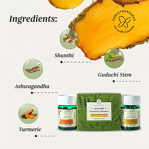 Buy Forestreasures Ayurvedic Immunity Booster Combo Pack Formula A.S