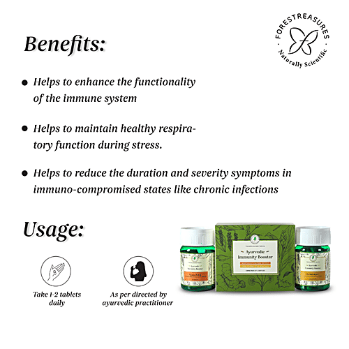 Buy Forestreasures Ayurvedic Immunity Booster Combo Pack Formula A.S