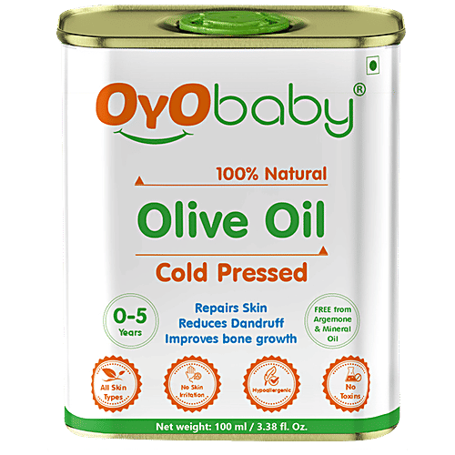 Buy OYO BABY Olive Oil ColdPressed, Natural, Improves Bone Growth