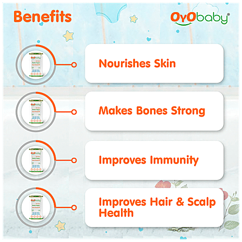 Oyo Baby Badam Rogan Sweet Almond Oil - Cold-Pressed, Calms Muscles, For Baby's Growth, 100 ml  