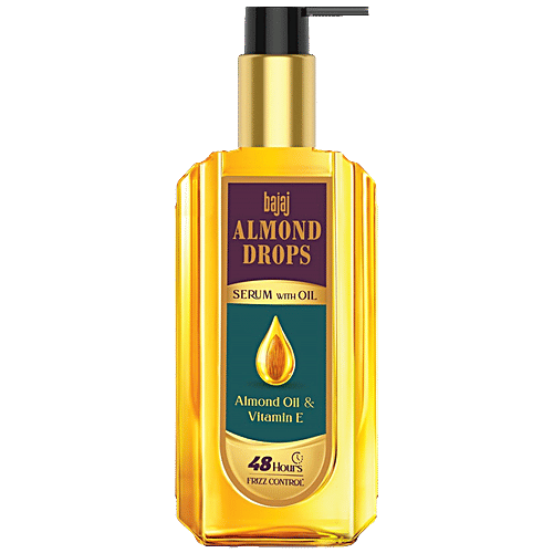 Buy Bajaj Almond Drops Serum With Oil For Hair Goodness Of Almond Oil