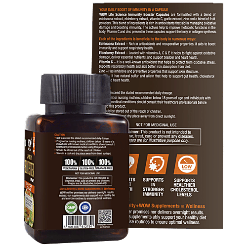 Buy WOW Life Science WOW Life Science Immunity Booster Capsule Boosts