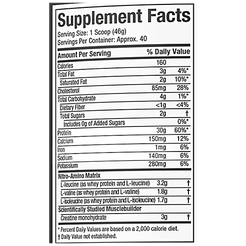 MuscleTech Nitrotech Whey Protein Powder - Dietary Supplement, For Muscle Building, Milk Chocolate, 1.81 kg  