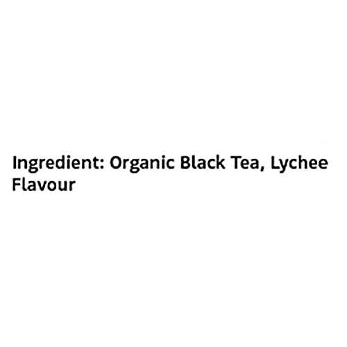 Esah Tea Organic Lychee Black Tea - Natural, Refreshing, Reduces Blood Sugar Levels, 100 g