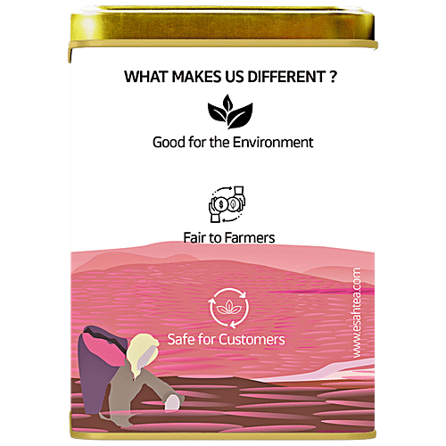 Esah Tea Organic Lychee Black Tea - Natural, Refreshing, Reduces Blood Sugar Levels, 100 g