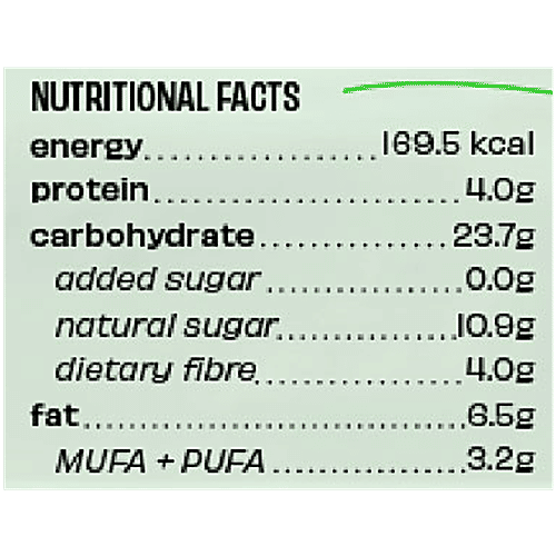 The Whole Truth Vegan Energy Bar - Fig Apricot & Orange, Dairy-Free, No Added Sugar, Natural, 40 g  