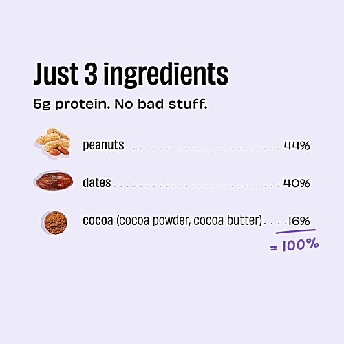 Buy The Whole Truth Energy Bar Peanut Choco Fudge, DairyFree, No