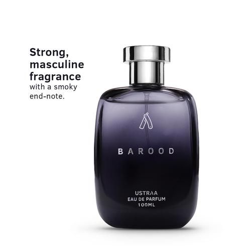 Ustraa Barood Eau De Parfum - Long-Lasting Fragrance, Perfume For Men, 100 ml  
