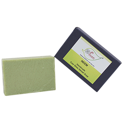 Buy ArtNWeaves Handmade Cow Ghee Herbal Neem Soap Natural, Rich In