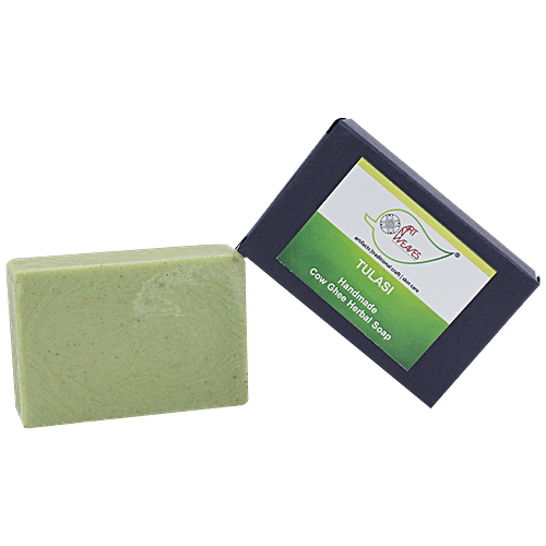 Buy ArtNWeaves Handmade Cow Ghee Herbal Tulasi Soap Natural, Rich In
