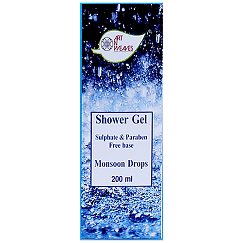 Buy ArtNWeaves Shower Gel/Face Wash Monsoon Drops, Sulphate & Paraben