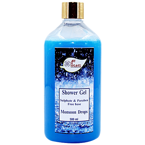 Buy ArtNWeaves Shower Gel/Face Wash Monsoon Drops, Sulphate & Paraben