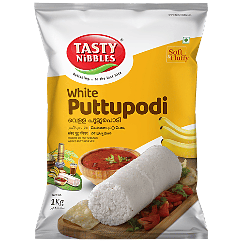 Buy Tasty Nibbles White Puttupodi Soft, Fluffy, For Healthy Breakfast Online at Best Price of