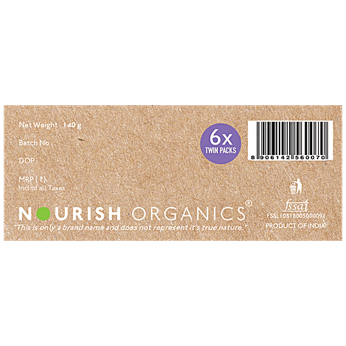 Nourish Organics Variety Cookies Pack - Rich In Antioxidants, Fibre & Protein, No Preservatives, 140 g
