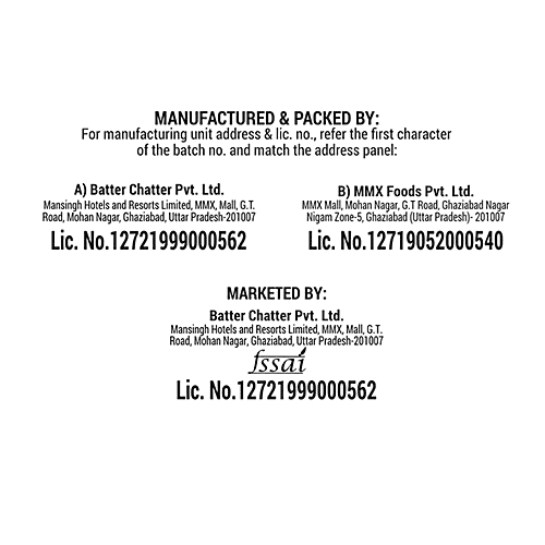 BATTER CHATTER Tooty Fruity Cookies - Crunchy Snack, Healthy, Rich In Vitamins, 200 g  