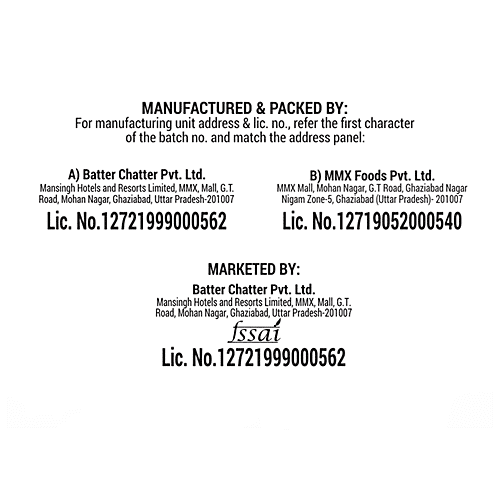 BATTER CHATTER Cashew Cookies - Crunchy Snack, Healthy, 200 g  