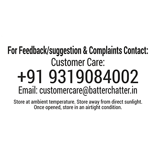 BATTER CHATTER Cashew Cookies - Crunchy Snack, Healthy, 200 g  