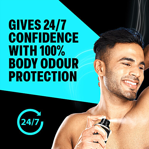 Bombay Shaving Company Black Vibe Deodorant Spray - Musky Woody Fragrance, Long-Lasting, For Men, 150 ml  