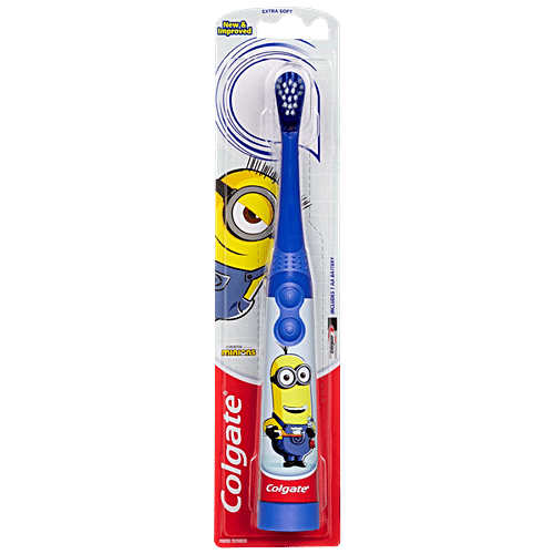 Buy Colgate Minions Battery Powered Toothbrush For Kids Online at Best Price of Rs 699 bigbasket