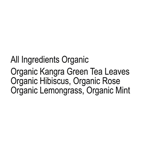 Kangra Tea House BeauTea - Premium Hibiscus Rose Green Tea, 20 g  Handcrafted, Whole Leaf Tea, Organic