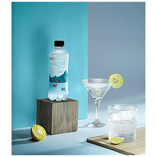 Zenzi Just Soda - Zero Calories, Sodium, Sugar, 350 ml Bottle 